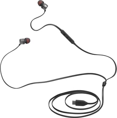 JBL Tune 310 USB C in-ear høretelefoner (sort)