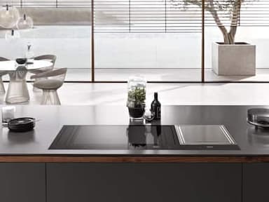Miele Kogeplade KM 7575 FL (Sort)