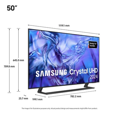 Samsung 50" DU8575 4K Smart TV (2024)