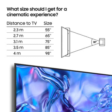 Samsung 50" DU8575 4K Smart TV (2024)