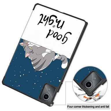 Til Lenovo Tab M11 Trifoldet Stativdæksel - Cat