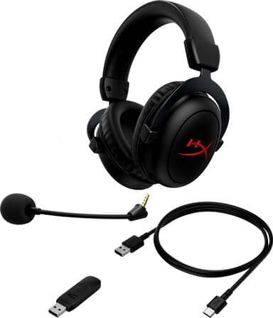 HyperX Cloud II Core gaming høretelefoner (sort)