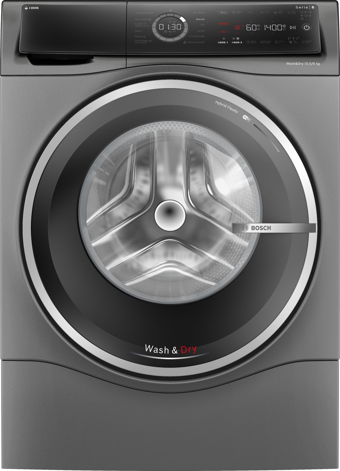 Bosch Kombineret vaskemaskine/tørretumbler WNC254ARSN