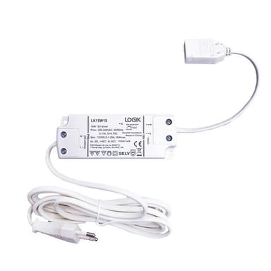 Logik 15 W 12V adapter LK15W15B