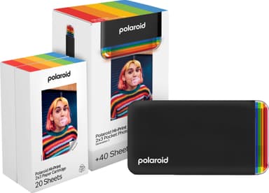 Polaroid Hi-Print Gen 2 lommeprinter pakke (sort)