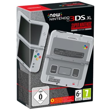 Sæt tabellen op lever egyptisk New Nintendo 3DS XL spillekonsol SNES edition | Elgiganten