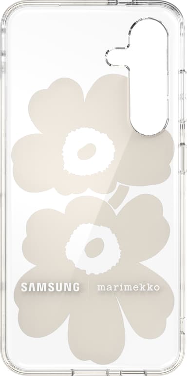 Samsung Galaxy S24 Marimekko Dobbeltlags etui (beige)