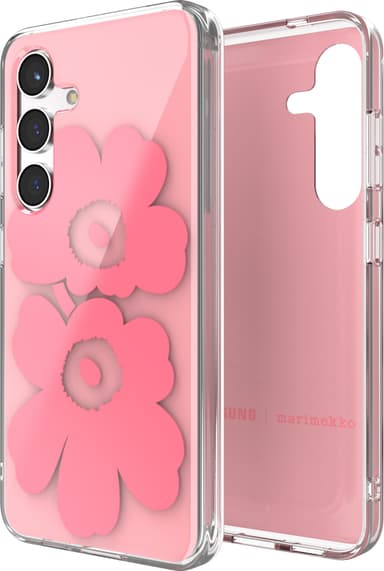 Samsung Galaxy S24 Marimekko Dobbeltlags etui (pink)