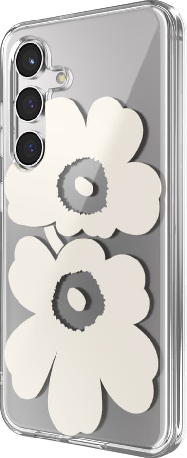 Samsung Galaxy S24 Marimekko Dobbeltlags etui (beige)