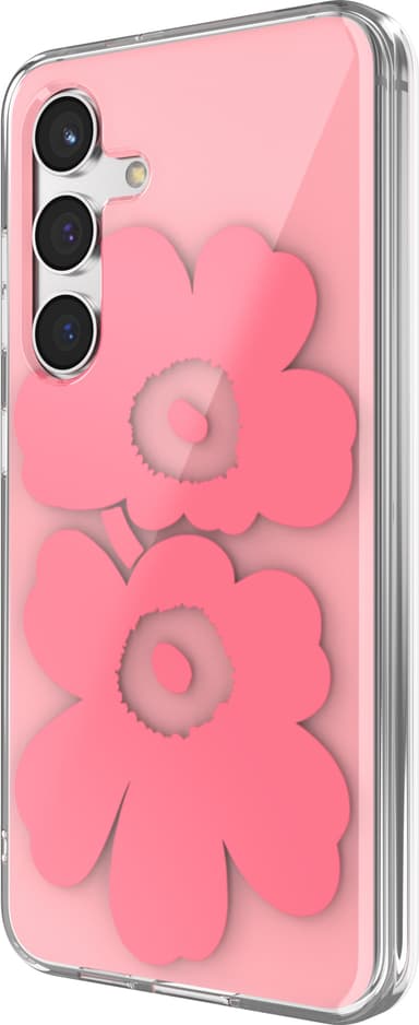 Samsung Galaxy S24 Marimekko Dobbeltlags etui (pink)