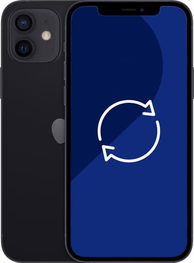 Brugt iPhone 12 - 5G smartphone 64 GB (sort)