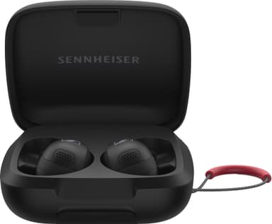 Sennheiser Momentum Sport true wireless in-ear høretelefoner (sort)