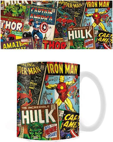 Play Marvel kop (Retro-covers)