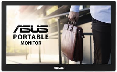 Asus MB169B+ 15,6" bærbar skærm (sort/sølv)