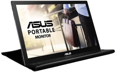 Asus MB169B+ 15,6" bærbar skærm (sort/sølv)