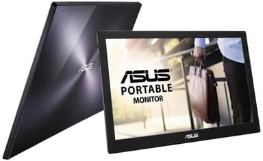Asus MB169B+ 15,6" bærbar skærm (sort/sølv)