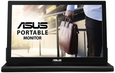 Asus MB169B+ 15,6" bærbar skærm (sort/sølv)