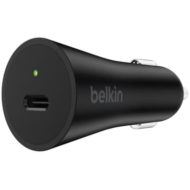 BOOST↑CHARGE 27W USB-C biloplader - sort