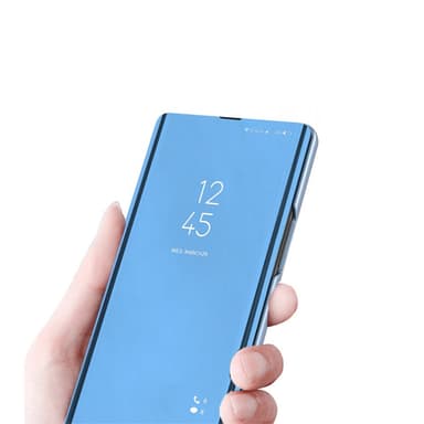 SKALO Xiaomi Redmi Note 13 Pro 5G Clear View Mirror Etui - Rosa guld