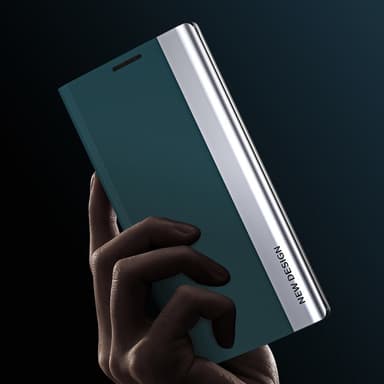SKALO Xiaomi Redmi Note 13 Pro 5G Ultraslim PU læderetui - Sort