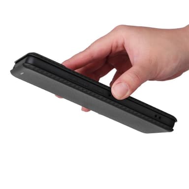 SKALO Asus ROG Phone 8 Pro 5G Carbon Fiber Pungetui - Sort