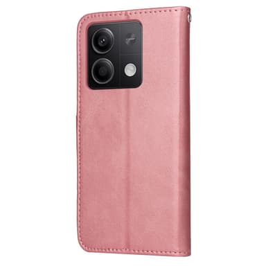 SKALO Xiaomi Redmi Note 13 5G PU-læder Pungetui - Pink