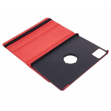SKALO Lenovo Tab M11 360 Litchi Flip Cover - Rød