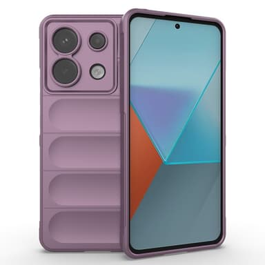 SKALO Xiaomi Redmi Note 13 Pro 5G Puffer Bumper TPU-Cover - Lilla