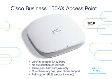 Cisco Business 150AX adgangspunkt
