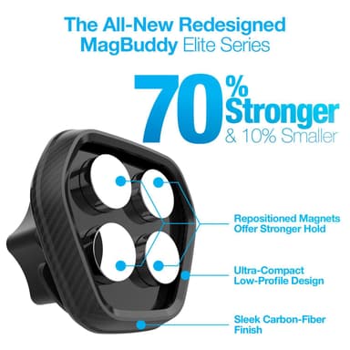 Naztech Magbuddy elite magnetisk telefonholder - Dash