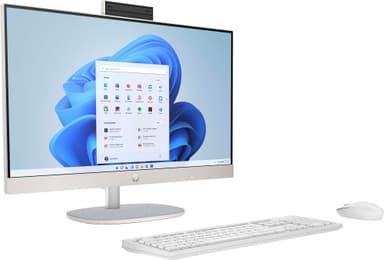 HP 24-cr0800no N200/8/512/IPS All-in-One stationær computer
