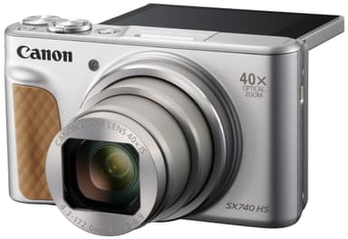 Canon PowerShot SX740 HS zoom-kamera (sølv)