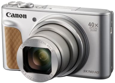 Canon PowerShot SX740 HS zoom-kamera (sølv)