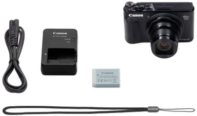 Canon PowerShot SX740 HS zoom-kamera (sort)