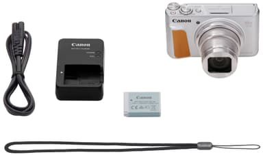 Canon PowerShot SX740 HS zoom-kamera (sølv)