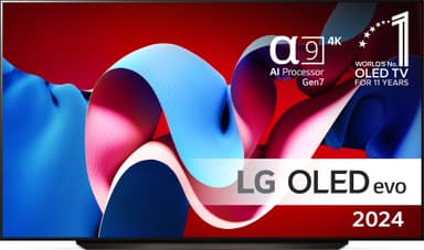 LG 83" C4 4K OLED TV (2024)