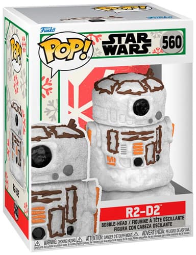 Funko Pop! Vinyl Star Wars Holiday R2D2 Snemand-figur