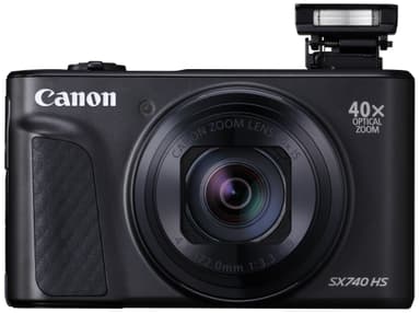 Canon PowerShot SX740 HS zoom-kamera (sort)