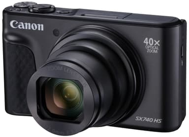 Canon PowerShot SX740 HS zoom-kamera (sort)