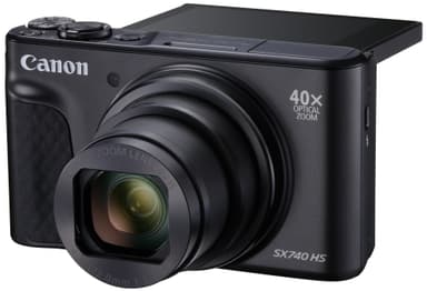 Canon PowerShot SX740 HS zoom-kamera (sort)