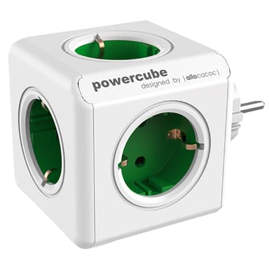PowerCube Original stikdåse 1100DEORPC (grøn)
