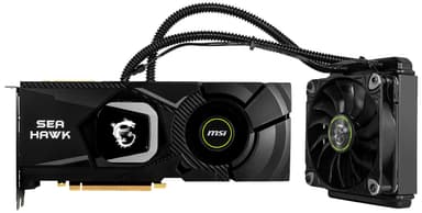 MSI GeForce RTX 2080 Sea Hawk X grafikkort 8G