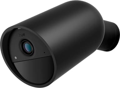 Philips Hue sikkerhedskamera (batteri/sort)