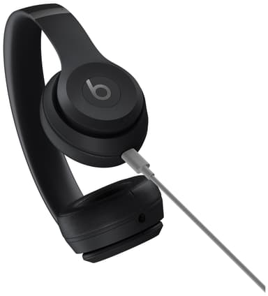 Beats Solo 4 trådløse on-ear høretelefoner (mat sort)