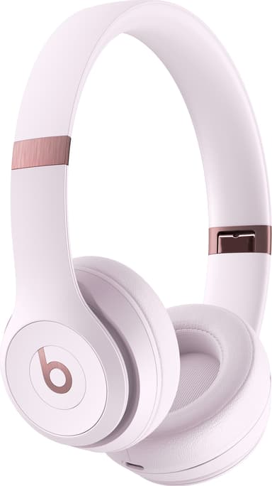 Beats Solo 4 trådløse on-ear høretelefoner (lyserød sky)