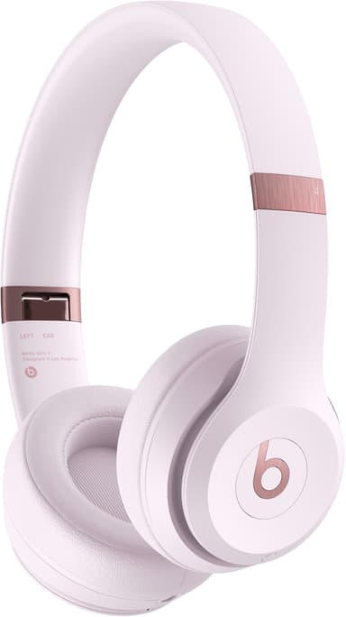 Beats Solo 4 trådløse on-ear høretelefoner (lyserød sky)