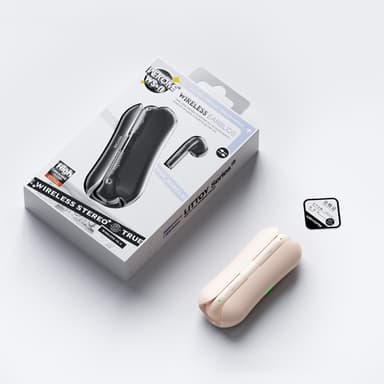 WEKOME Earphones Bluetooth 5.3 Stereo Earbuds - Sort