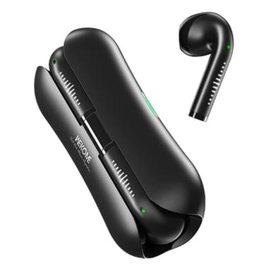 WEKOME Earphones Bluetooth 5.3 Stereo Earbuds - Sort