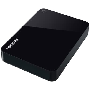 Toshiba Canvio Advance ekstern harddisk 4 TB (sort)