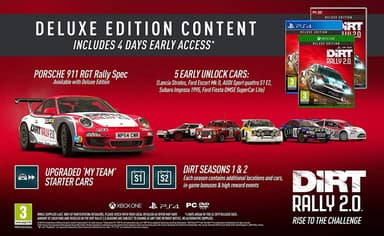 DiRT Rally 2.0 Deluxe Edition - PS4